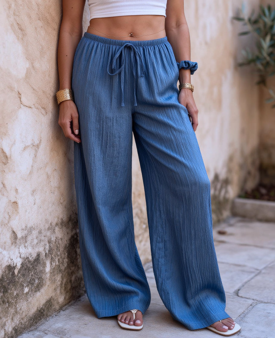 MONACO Wide-Leg Pants