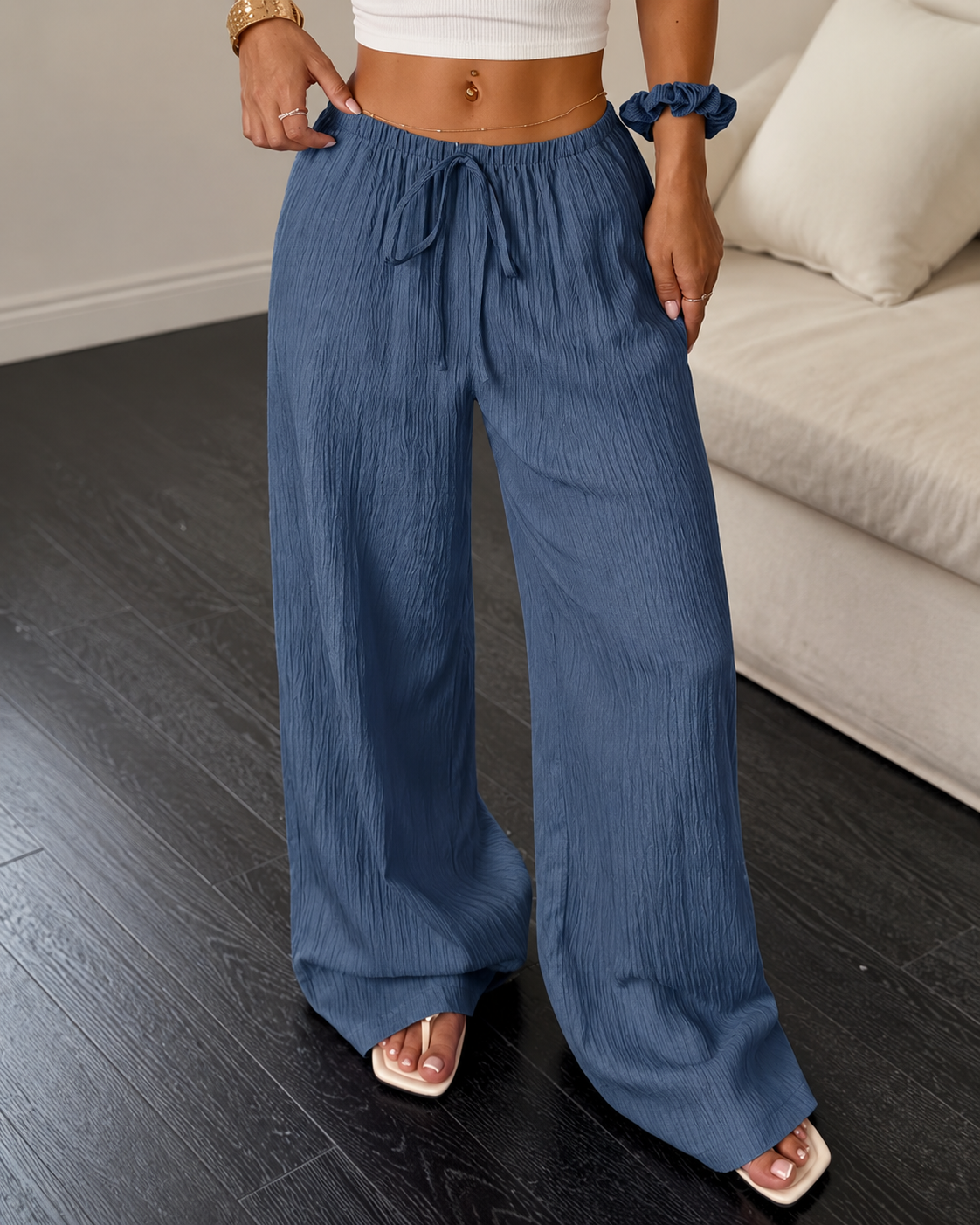 MONACO Wide-Leg Pants