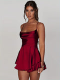 ELARA Silk Evening Dress