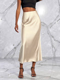 LUNA Satin Skirt