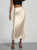 LUNA Satin Skirt